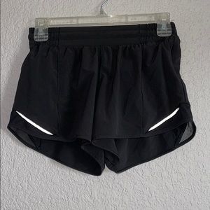 Women’a Black Lululemon Shorts